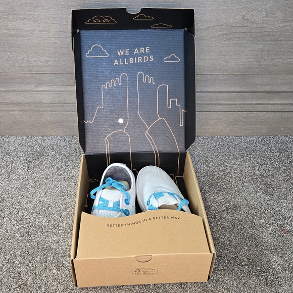 Allbirds Women's Tree Skipper NEW size 10 In Clarity Blue - Picture 3 of 9